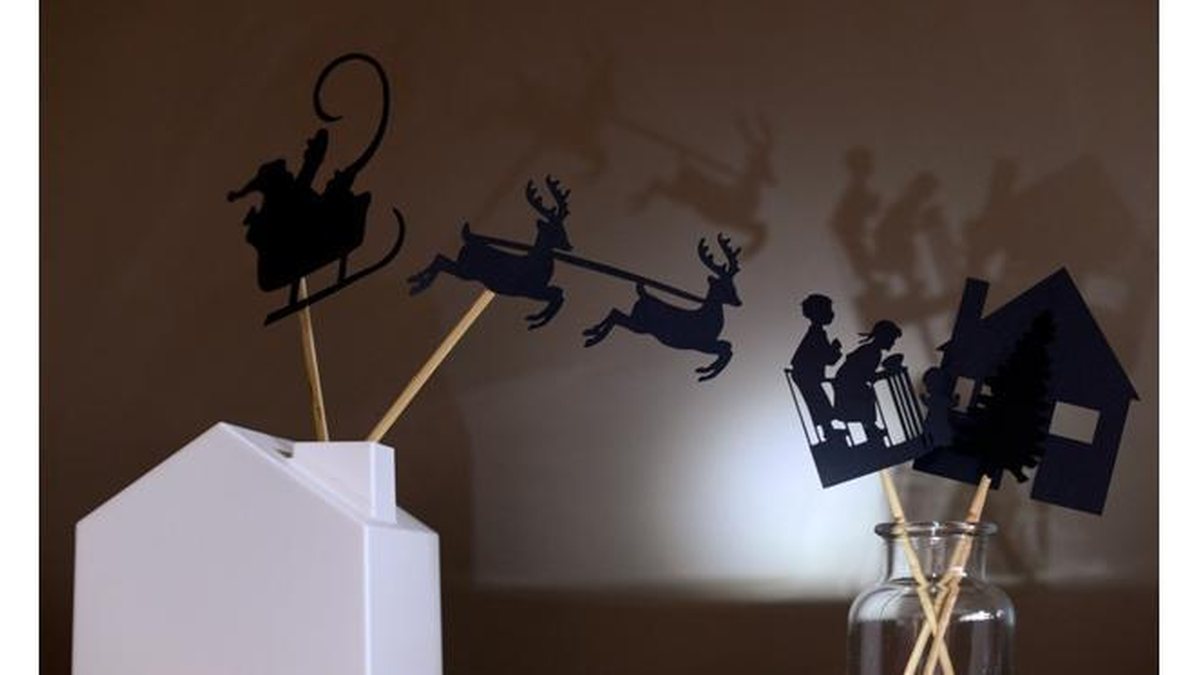 Imagem 12 produtos lindos feitos de papel para decorar sua casa no Natal