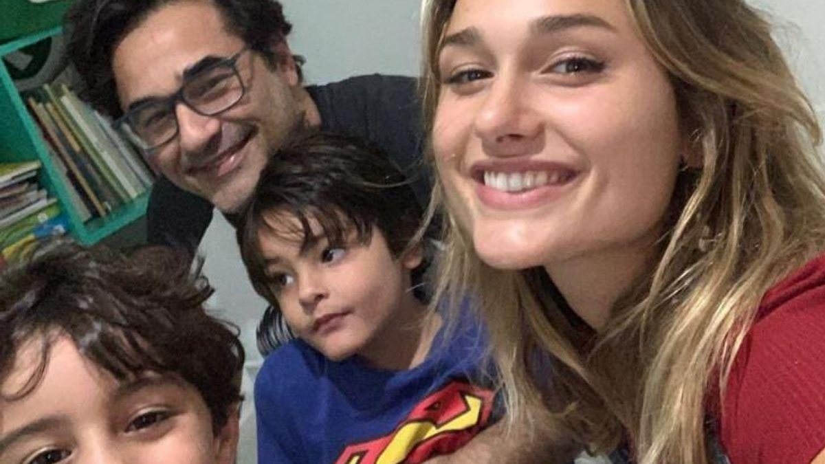 Sasha, Mikael e David, filhos de Luciano Szafir - Reprodução/ Instagram @szafiroficial