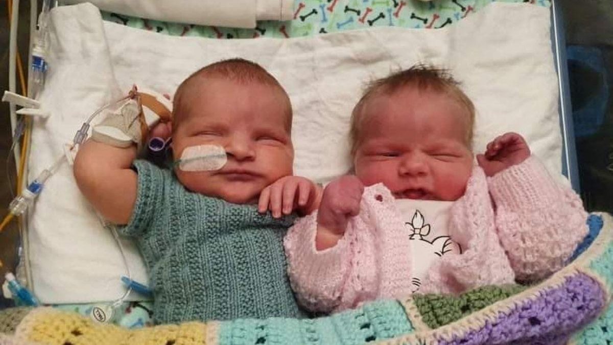 Ryan e Piper nasceram com 4 dias de diferença - Reprodução Facebook