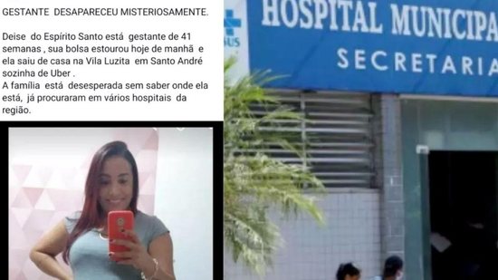 A mulher saiu do hospital sem alta médica - Reprodução/Alexsander Ferraz Jornal A Tribuna