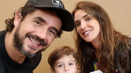 Rafa Brites e Felipe Andreoli explicaram o incidente com o dente dela - Reprodução/Instagram @rafabrites