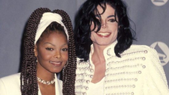 Janet Jackson e Michael Jackson - Reprodução / Blog do Amaury Jr.