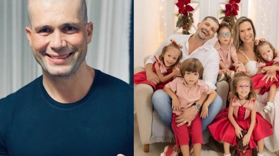 Pai dos quíntuplos capixabas que estrelaram reality show morre após tratamento contra câncer - Reprodução/Instagram