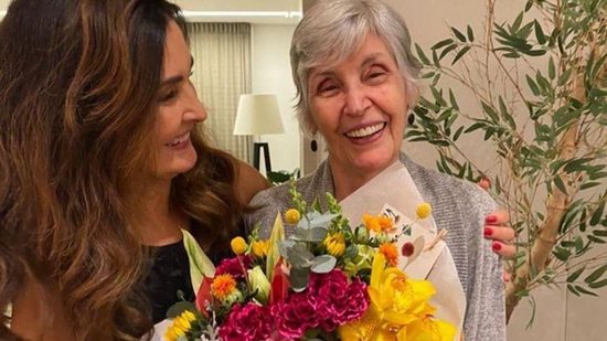 Fátima Bernardes comemora aniversário da mãe - Reprodução/ Instagram