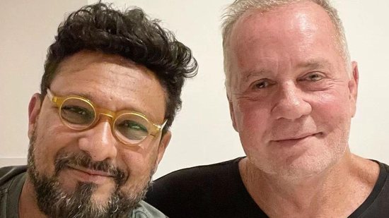 Luiz Fernando Guimarães e Adriano Medeiros estão juntos há mais de 20 anos - Reprodução / Instagram / @luizguimaraesoficial