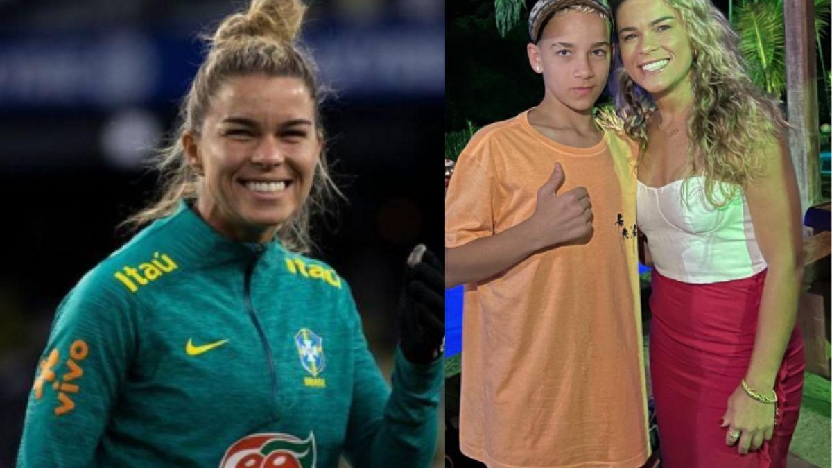 Tamires é a única jogadora da Seleção Brasileira que é mãe - Reprodução/ Instagram
