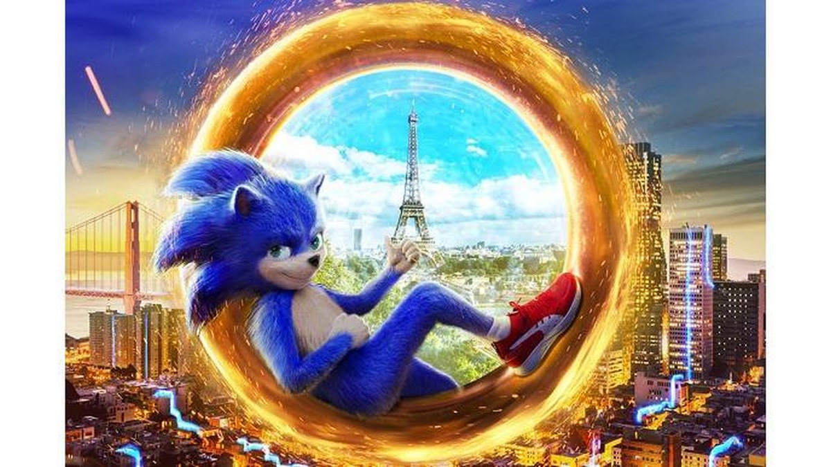 Sonic ganha vida na nova produção da Paramount Pictures - Reprodução/Youtube