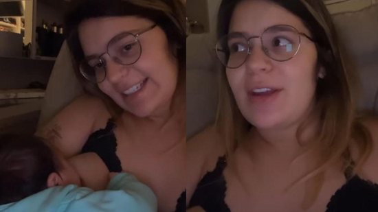 Viih Tube vem mostrando o dia a dia da maternidade nas redes sociais - Reprodução/Instagram