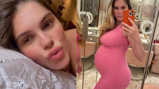 Bárbara Evans conta que perdeu tampão mucoso ao entrar nos 9 meses de gravidez - Reprodução / Instagram / @barbaraevans22