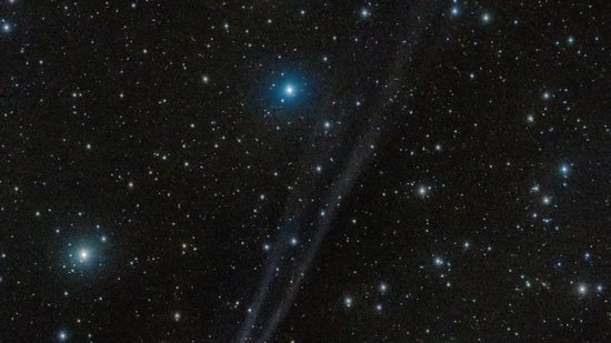 Visão telescópica do cometa C/2022 E3 (ZTF) de dezembro de 2022. - Dan Bartlett/Nasa via AFP/ Reprodução: Estadão