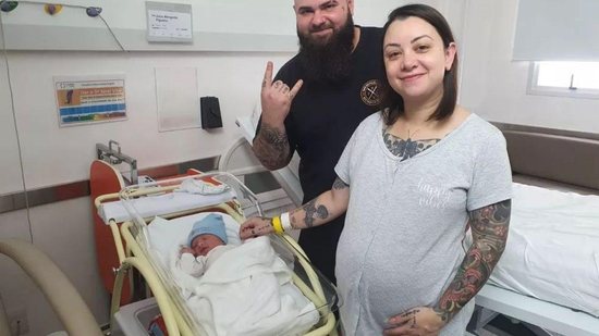 Mulher dá à luz durante apresentação do Metallica - Reprodução Instagram