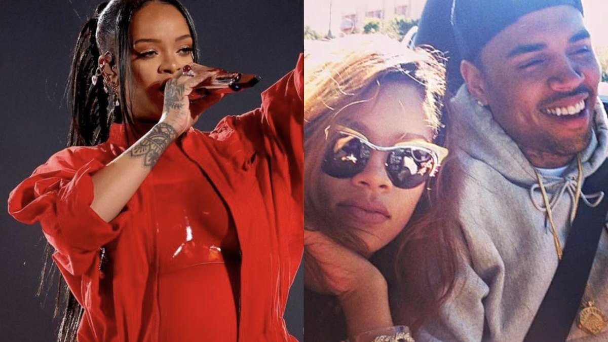 Post da parabenização de Chris Brown feito para Rihanna - Reprodução/Instagram