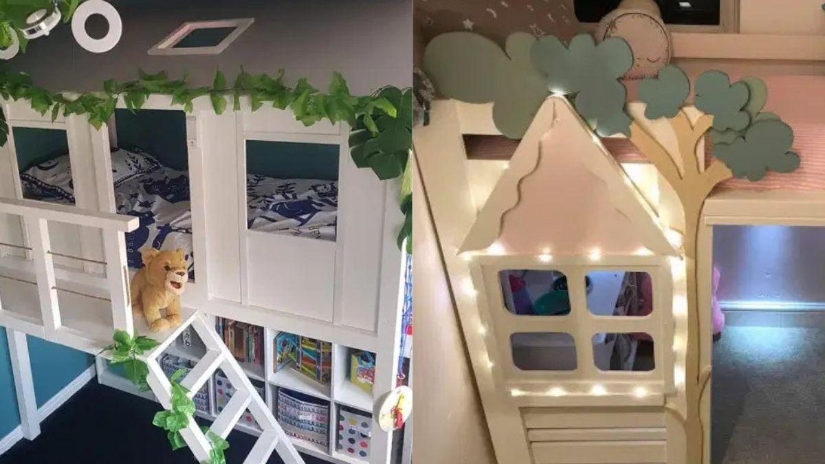 Ideias de decoração para dar uma nova cara para o quarto das crianças - Reprodução The Sun