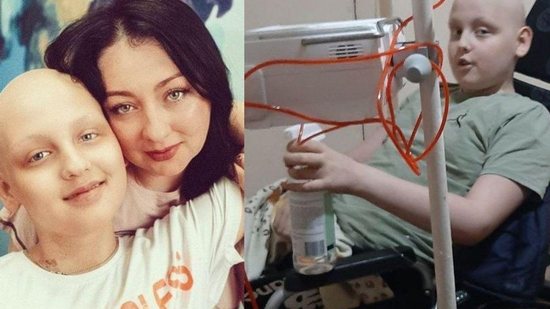 Mãe relata horror e tratamento de câncer do filho no porão de hospital ucraniano: “Ele quer viver” - Reprodução The Mirror