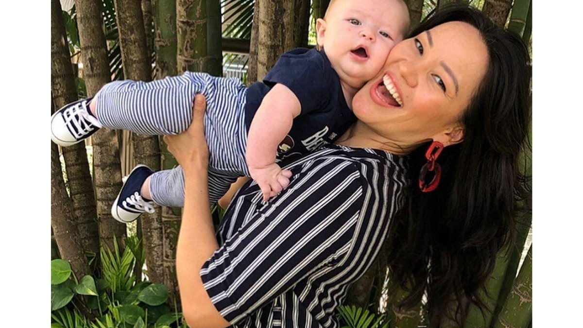 Geovanna Tominaga e Eduardo Duarte são pais de Gabriel - reprodução / instagram