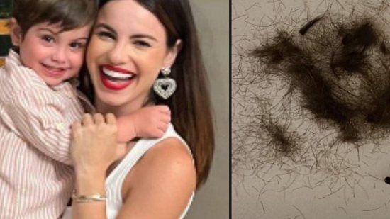Sthefany Brito exolica motivo de não cortar o cabelo do filho no salão - Reprodução/ Instagram