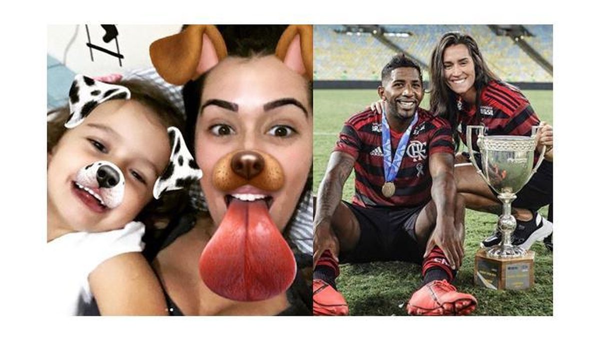Rodinei é lateral do Flamengo e era tio de Júlia e se manifestou nas redes sociais (Foto: Reprodução/Instagram 