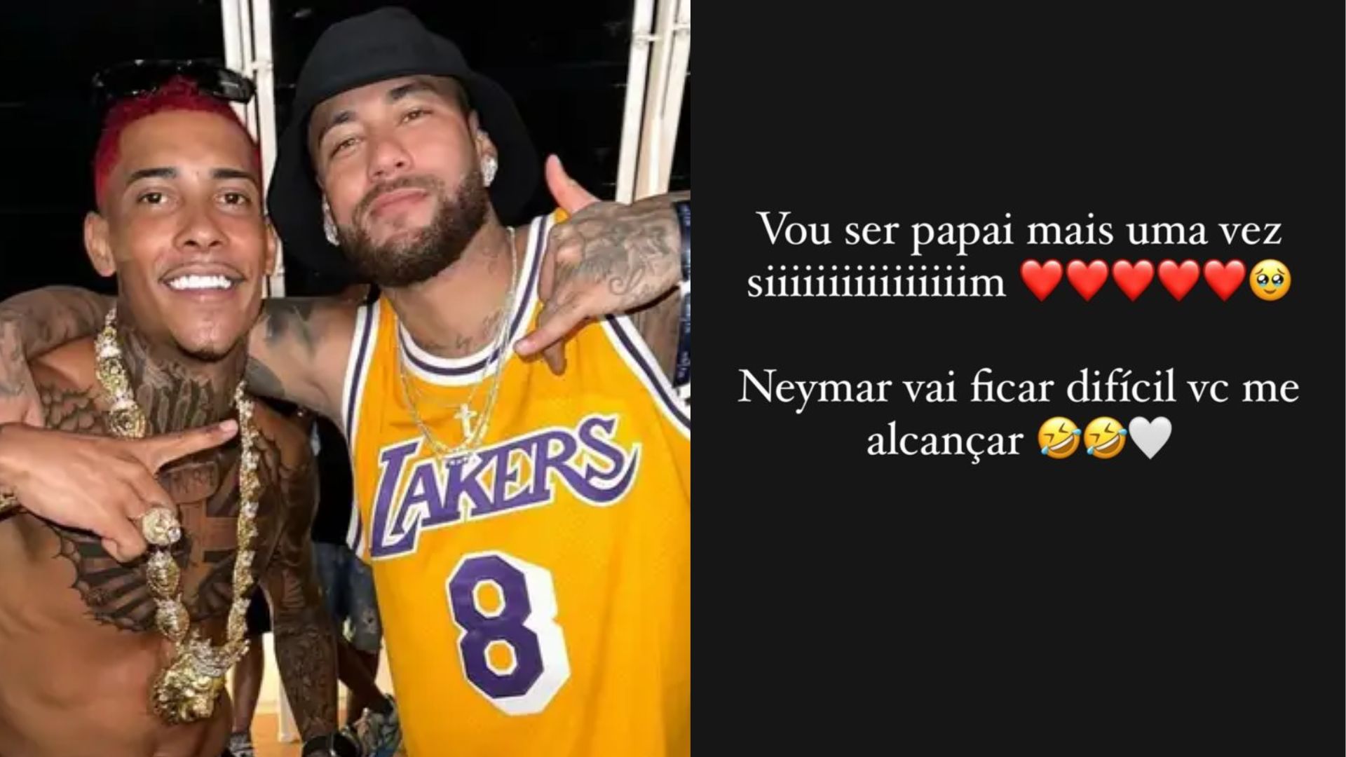 Neymar Jr. e Mc Poze do Rodo