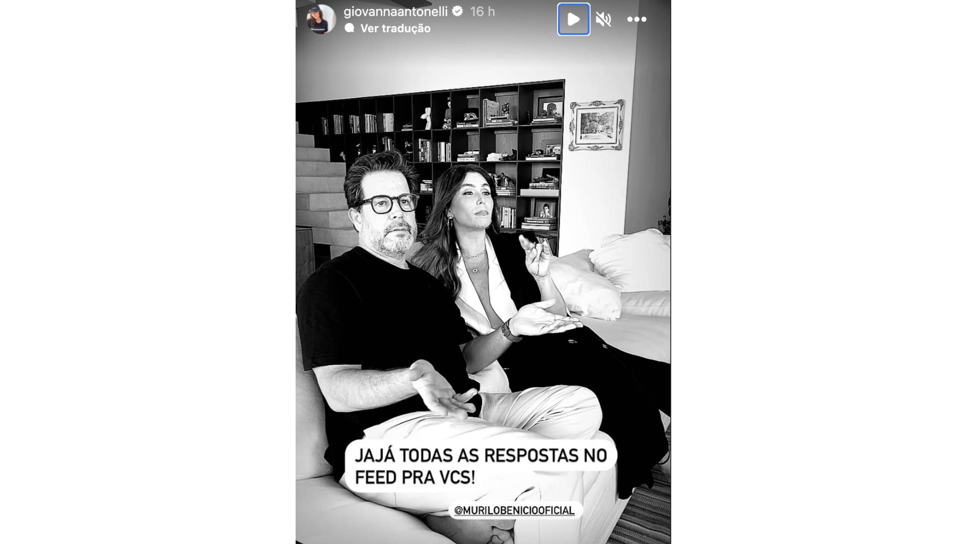 Murilo Benício e Giovanna Antonelli