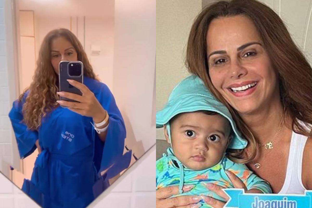 Viviane Araujo faz primeira cirurgia após o nascimento do filho