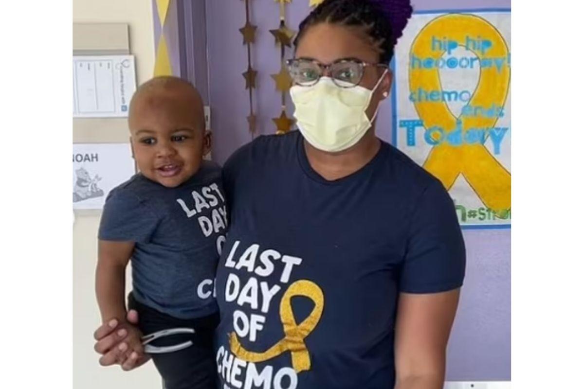 Criança vence o câncer aos dois anos