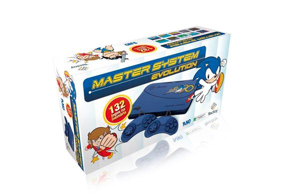 Console TecToy Master System Evolution c 132 Jogos – Blue R$199,99 pontofrio.com.br (2)