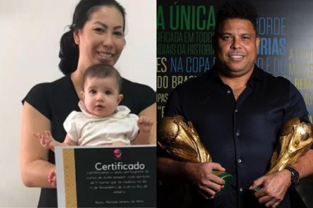 Mãe de Alexander, segundo filho do ex-jogador Ronaldo Fenômeno, Michele Umezu perdeu 42 quilos