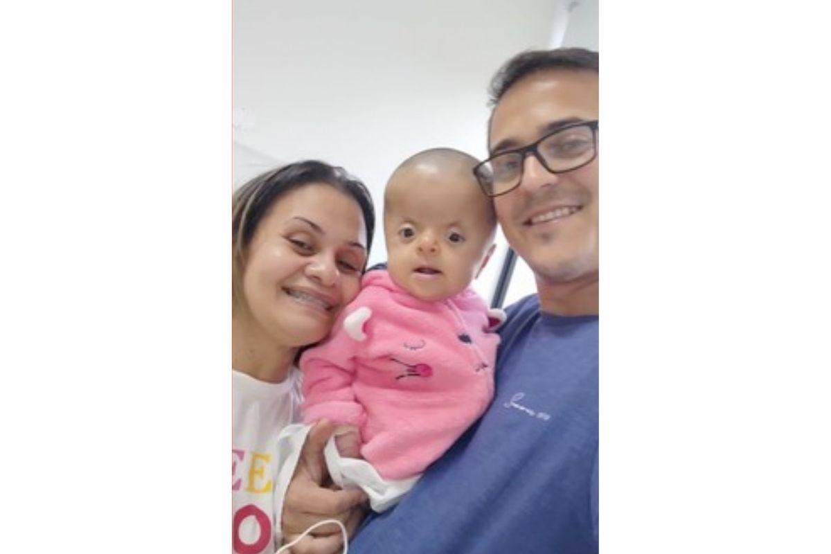 A bebê morreu após procedimentos cirúrgicos em São Paulo por conta de doença genética
