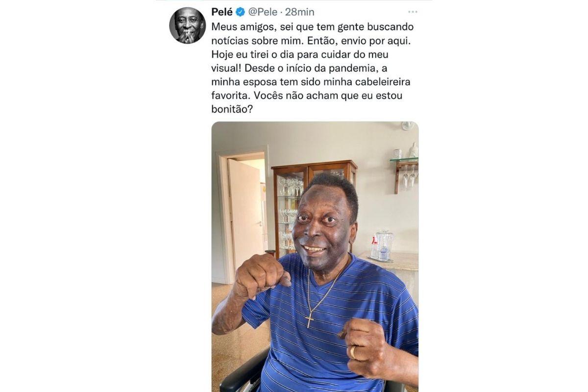 Pelé desmente sobre morte e tranquiliza os fãs
