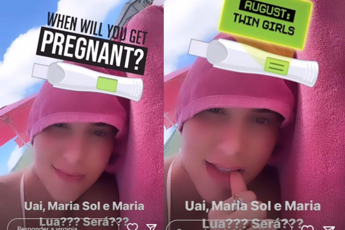 Virginia testa filtro de gravidez