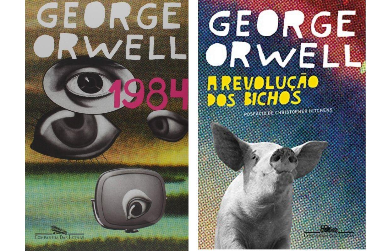 Os livros 1984 e A Revolução dos Bichos, de George Orwell ficaram em 3º e 7º lugar respectivamente na lista de mais vendidos em 2021 na Amazon