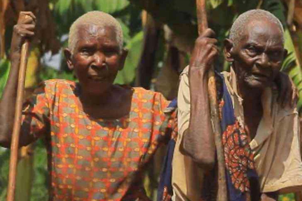 Casal de idosos completa 100 anos juntos: "O amor é o mesmo desde o 1º dia" (Foto: Youtube Afrimax English)