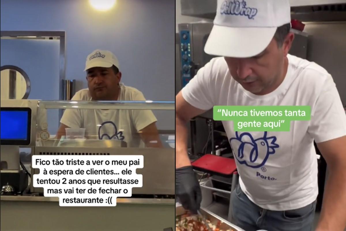 Filha salva restaurante de pai com vídeo em TikTok