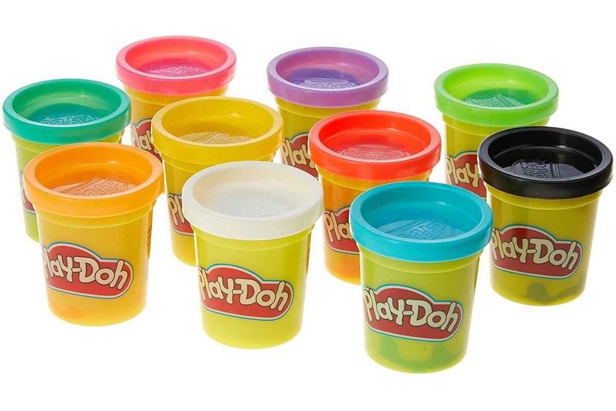 Massa de Modelar com 10 Potes da Play-Doh