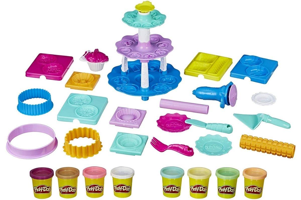 Brinquedo de massinha - Criações de Confeitaria de Play-Doh 
