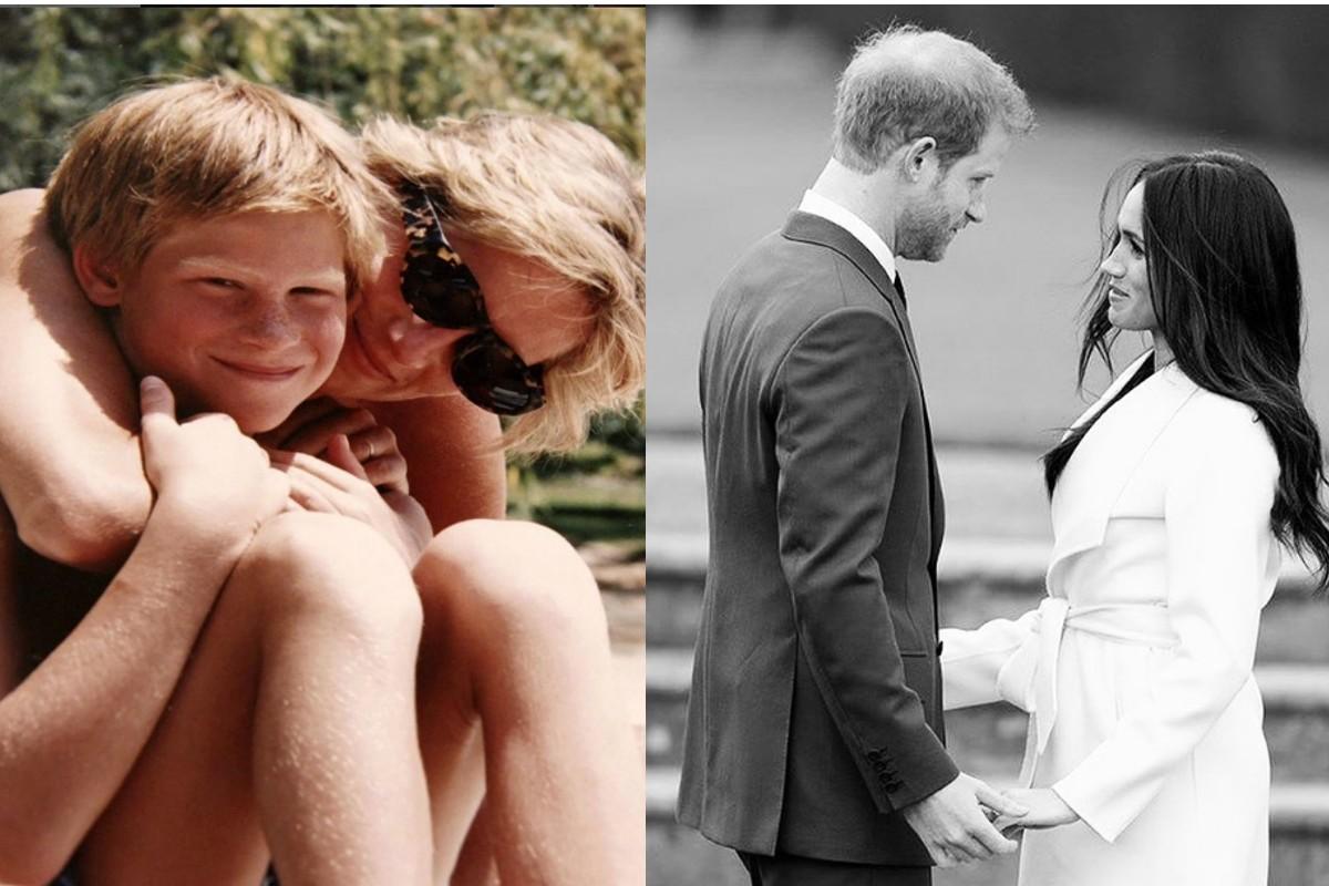 Príncipe Harry, filho de princesa Diana, casado com Meghan Markle