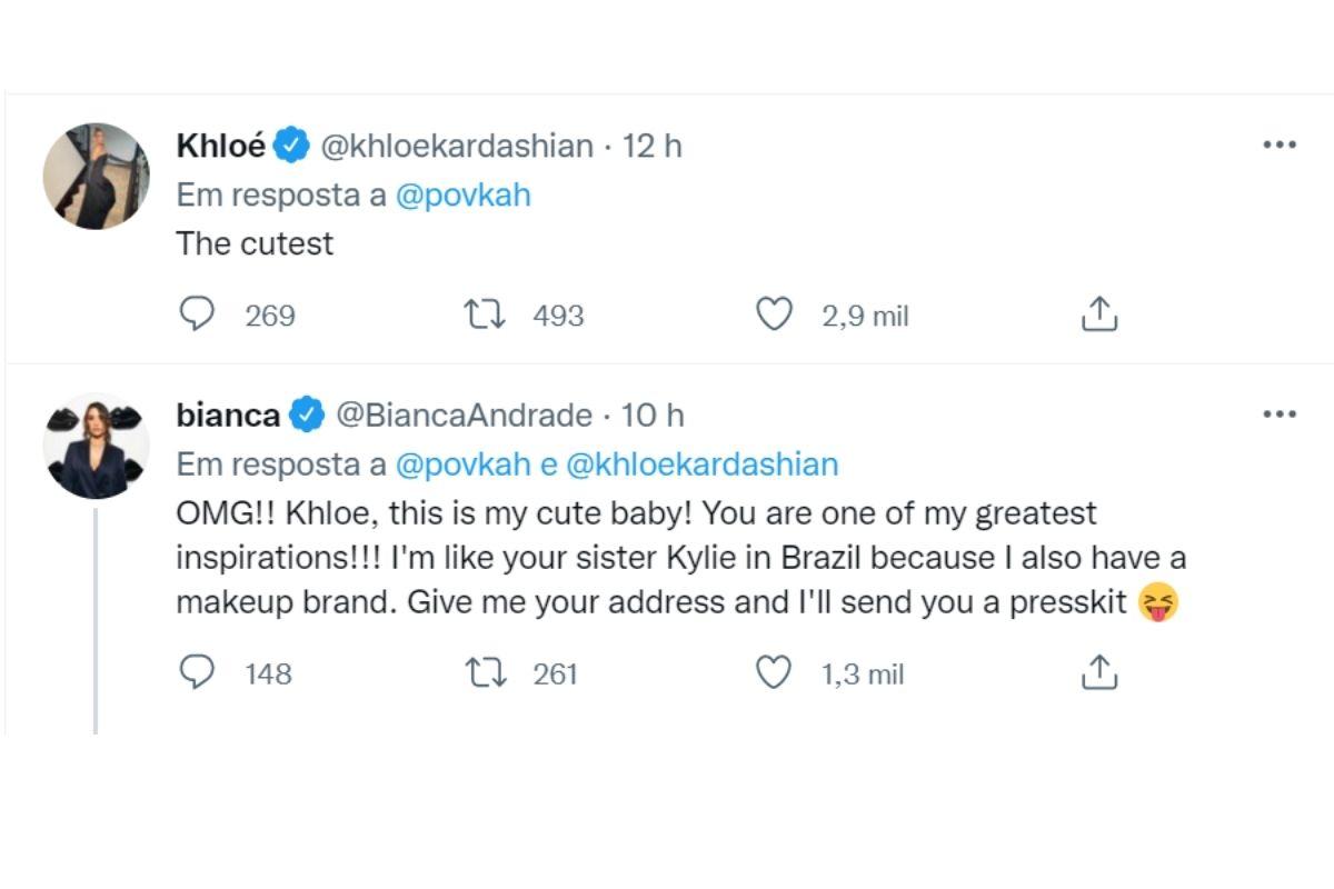 Famoso! Kardashian elogia filho de Bianca Andrade e quebra a internet com comentário
