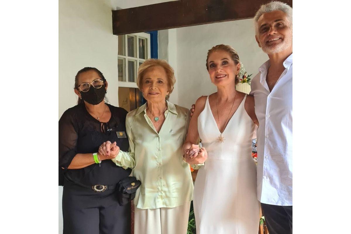 Filha de Glória Menezes e Tarcísio Meira se casa em cerimônia íntima para realizar sonho dos pais