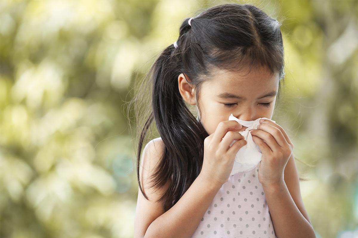 Crianças estão suscetíveis a contrair o vírus da gripe 