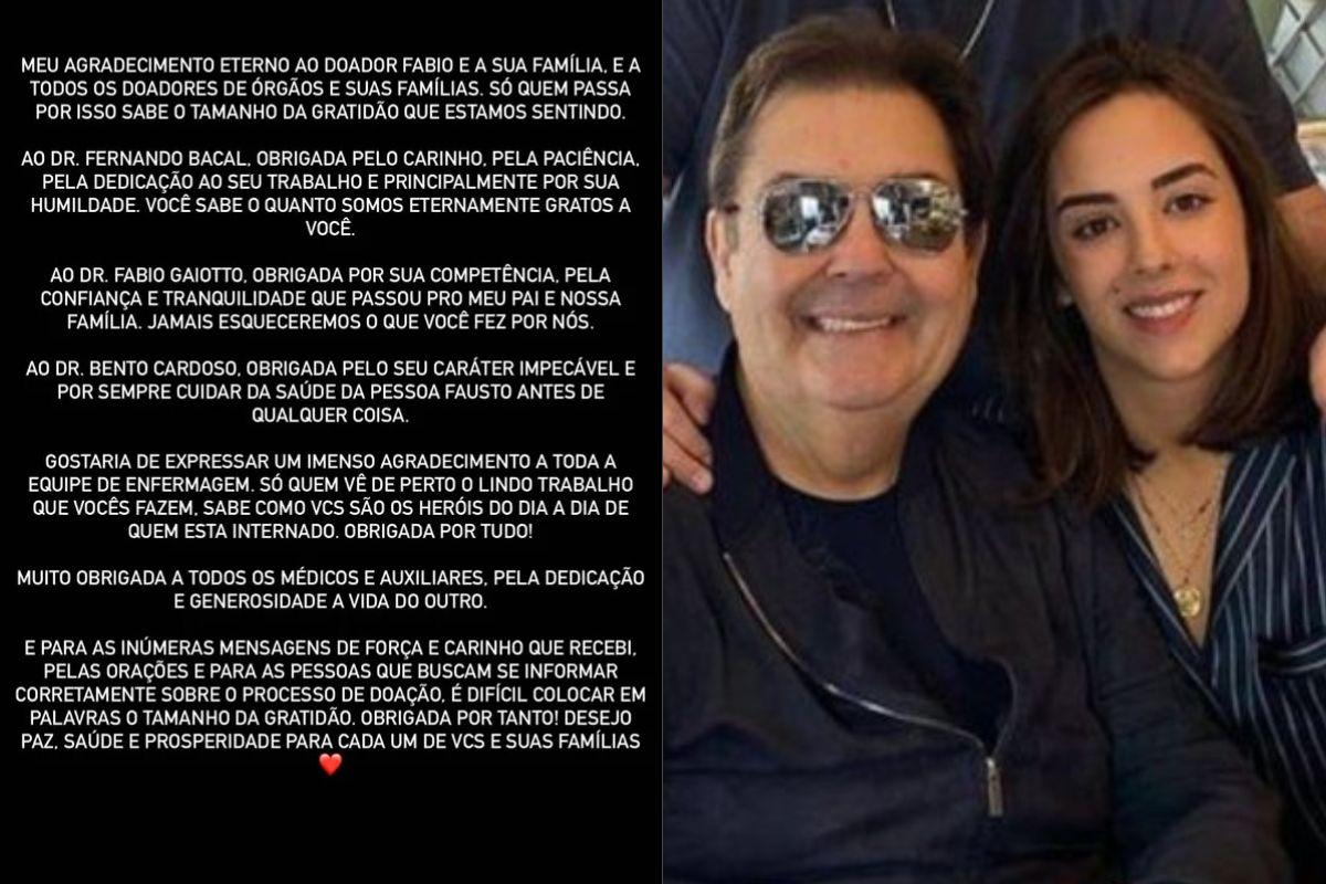 Internauta desabafa sobre morte do pai no Instagram de Faustão e coloca em  xeque seriedade da fila de transplante