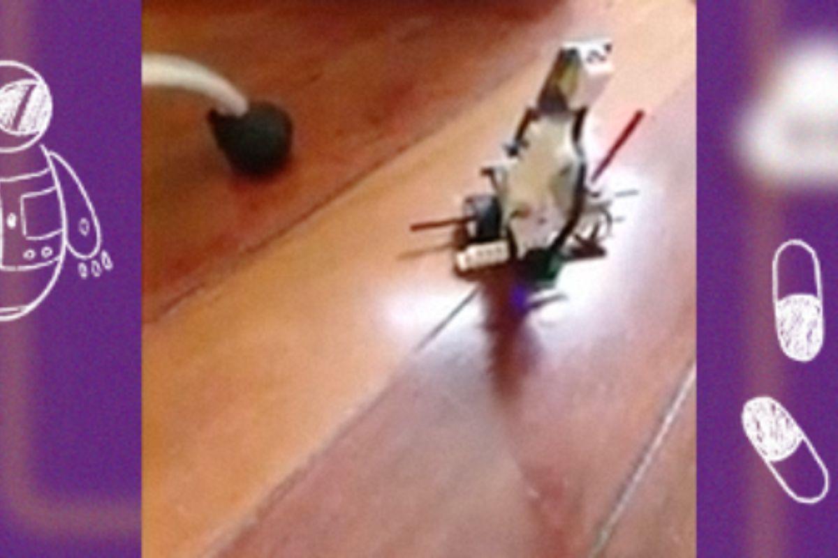 Menino de 14 anos cria robô que auxilia pacientes na hora de tomar remédios 