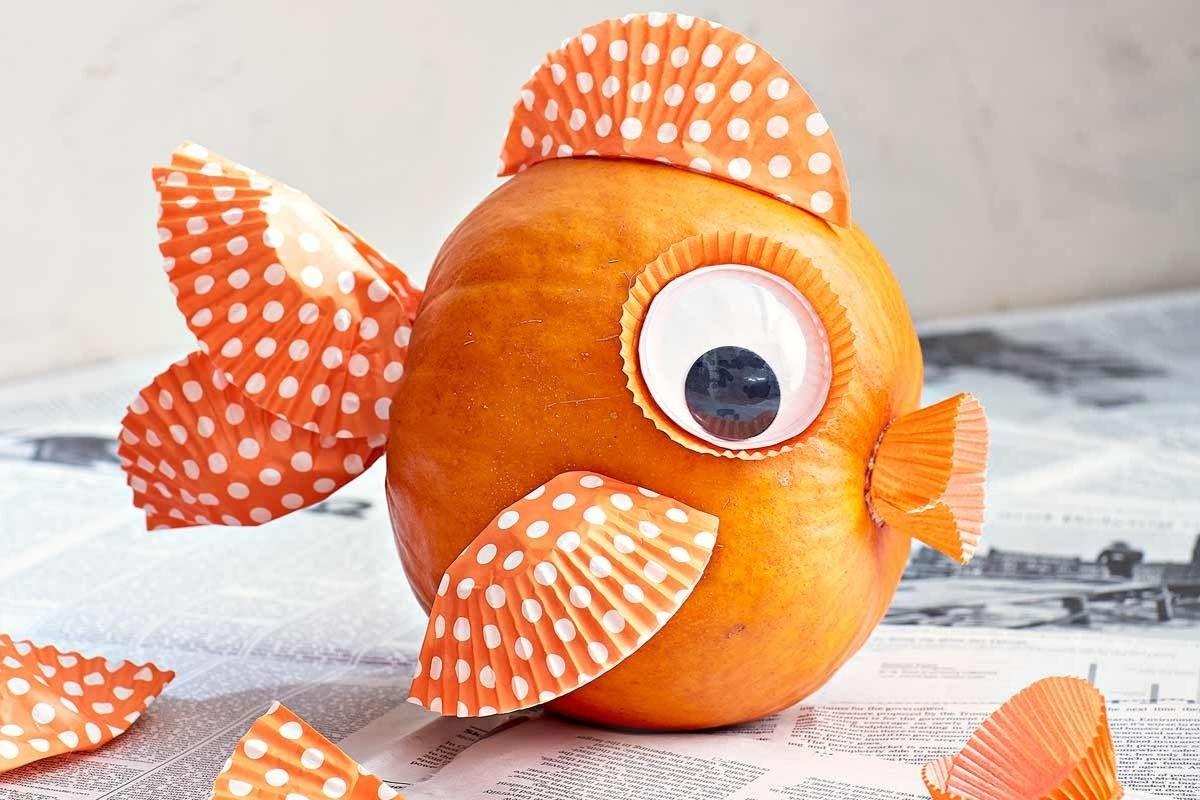 Faça um peixe dourado para os amantes de animais para deixar seu Halloween ainda mais lindo