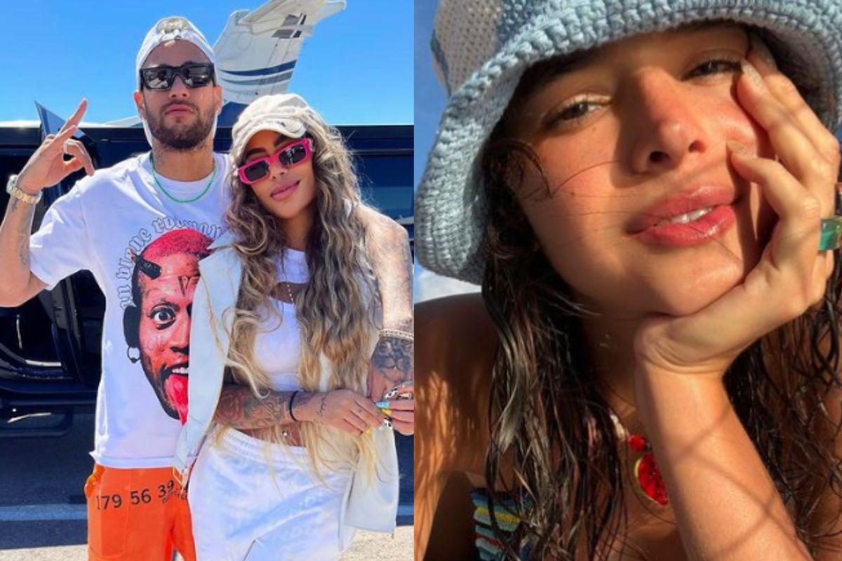 Perfil de irmã de Neymar manda recado para Bruna Marquezine