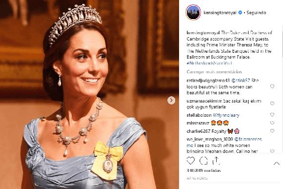 A foto foi postada nas redes sociais da família real. (Foto: Reprodução / Instagram @kensingtonroyal)
