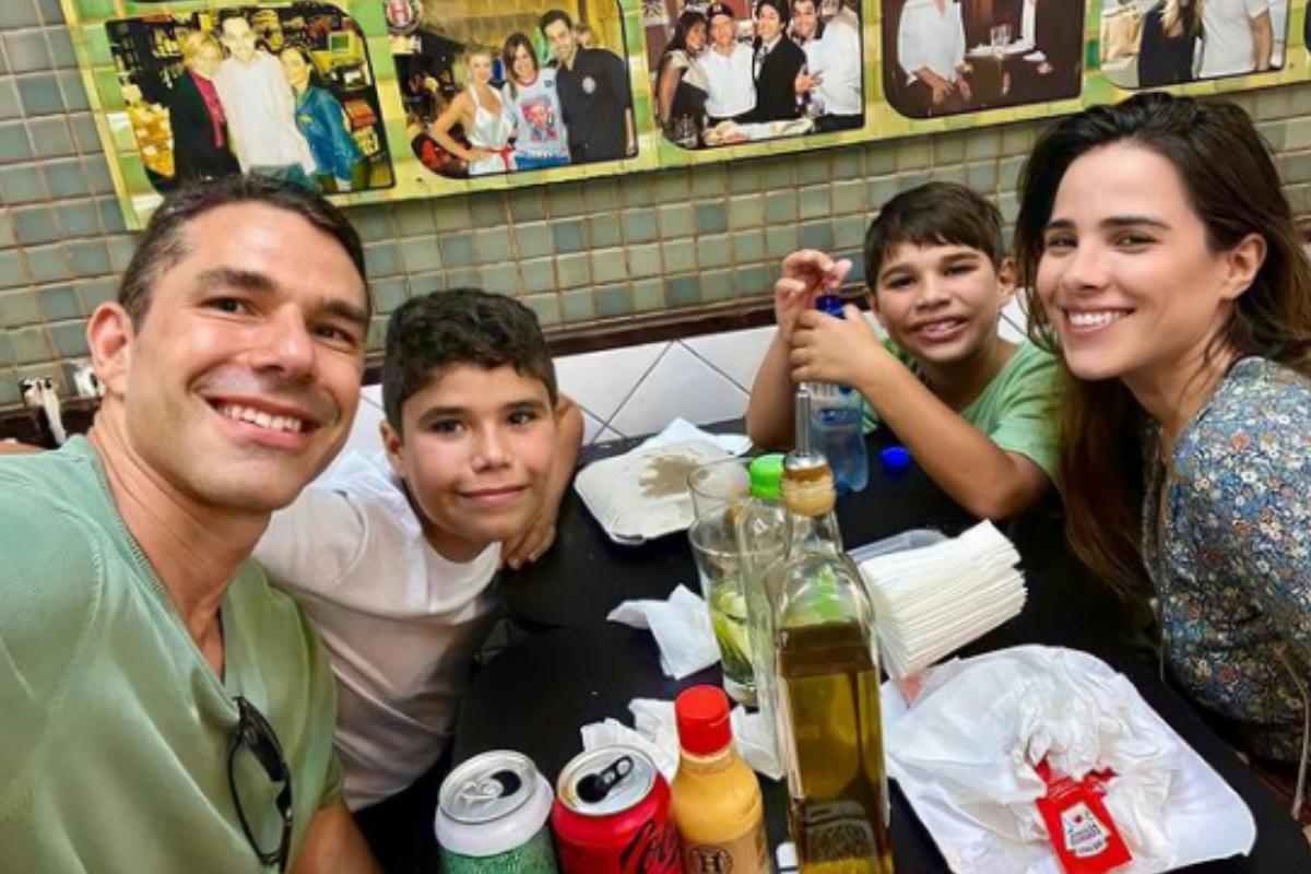 Wanessa Camargo mostra almoço diferente junto com o marido e filhos: "Saindo da rotina"