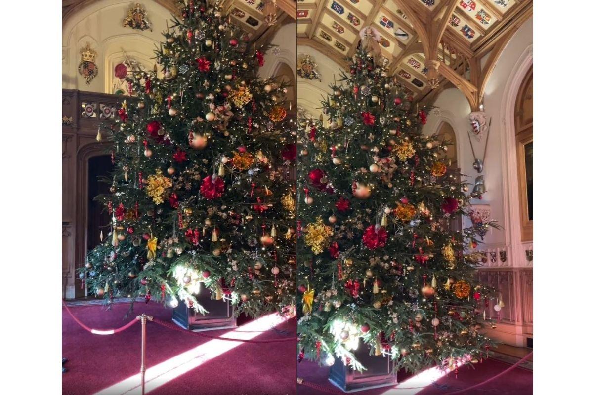 Árvore de Natal do castelo da Família Real