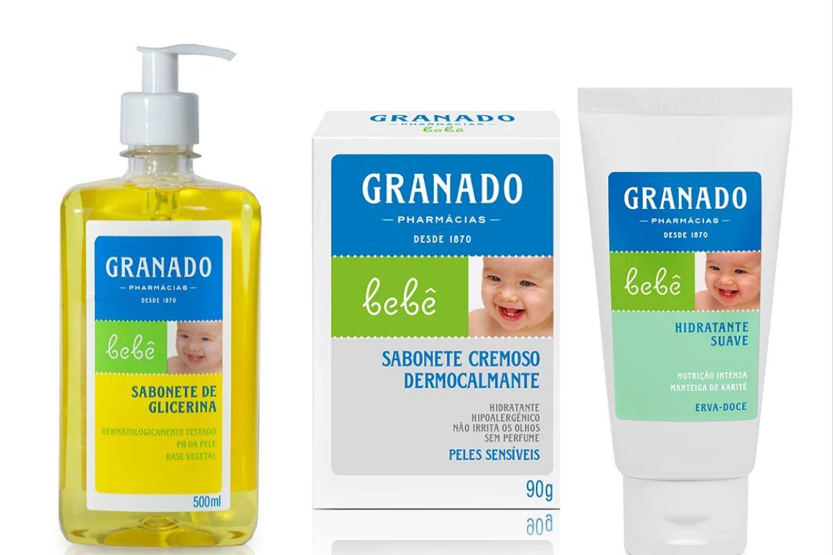 Os produtos da Granado são pensados especialmente na rotina de cuidados do seu filho