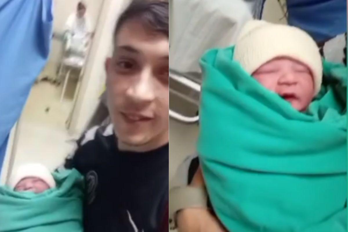 Bebê nasce no elevador de hospital