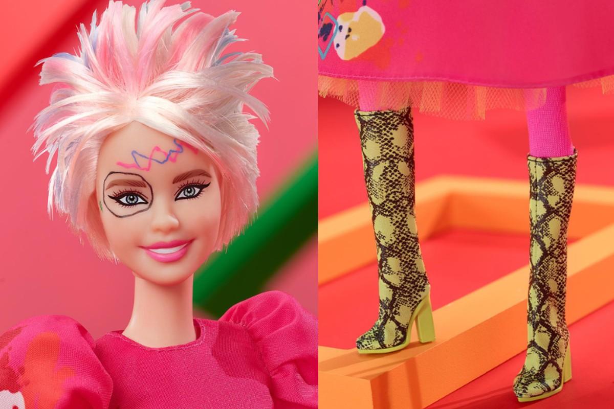 Detalhes da Barbie Estranha inspirada no filme da Barbie