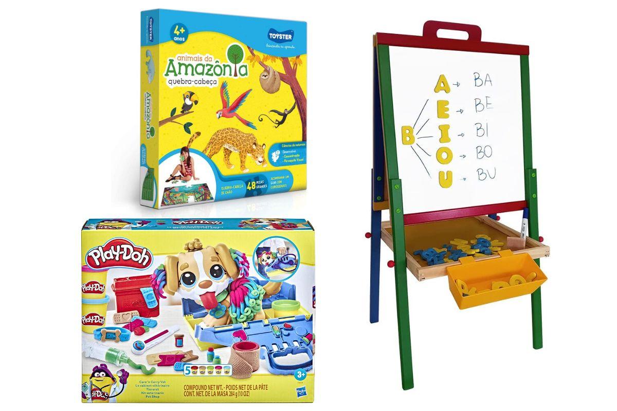 Brinquedos educativos com desconto no Amazon Prime Day